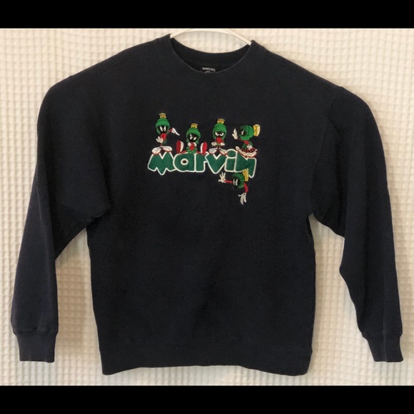 Marvin The Martian Crew Neck Sweatshirt 
